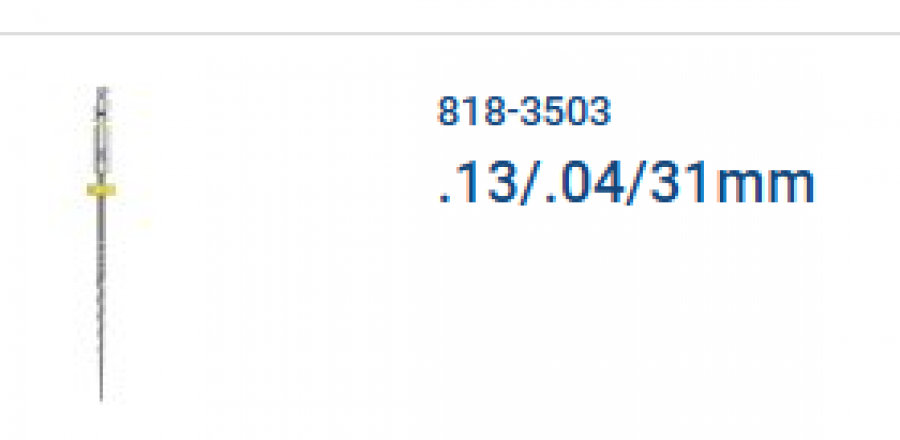 ZenFlex CM NiTi Rotary File. 13/.04/31mm